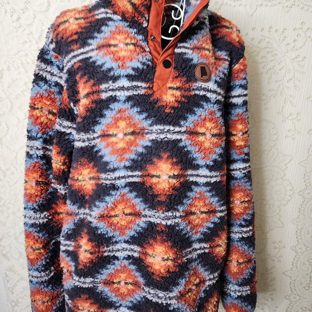 Aztec pullover. Super thick and warm size small
